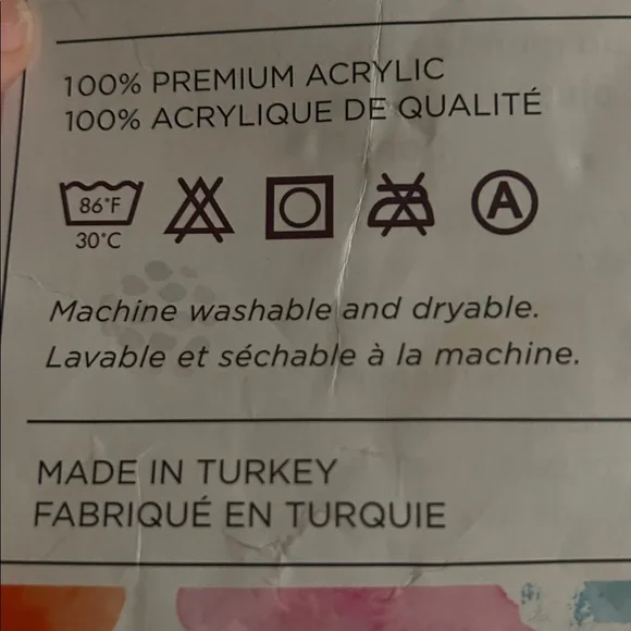 Cozy Handmade Orange Knit Scarf - Picture 7 of 7